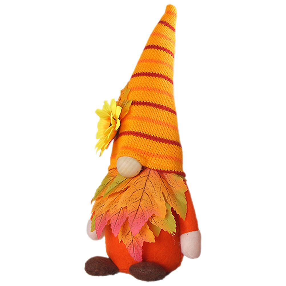 Fall Gnome Doll Autumn Decoration Harvest Festival Gnome Plush Doll For Party Holiday