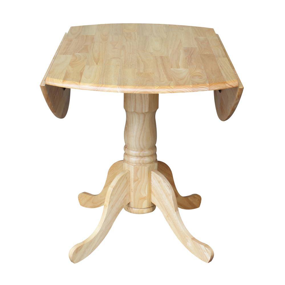 International Concepts Natural Drop-Leaf Dining Table T01-42DP