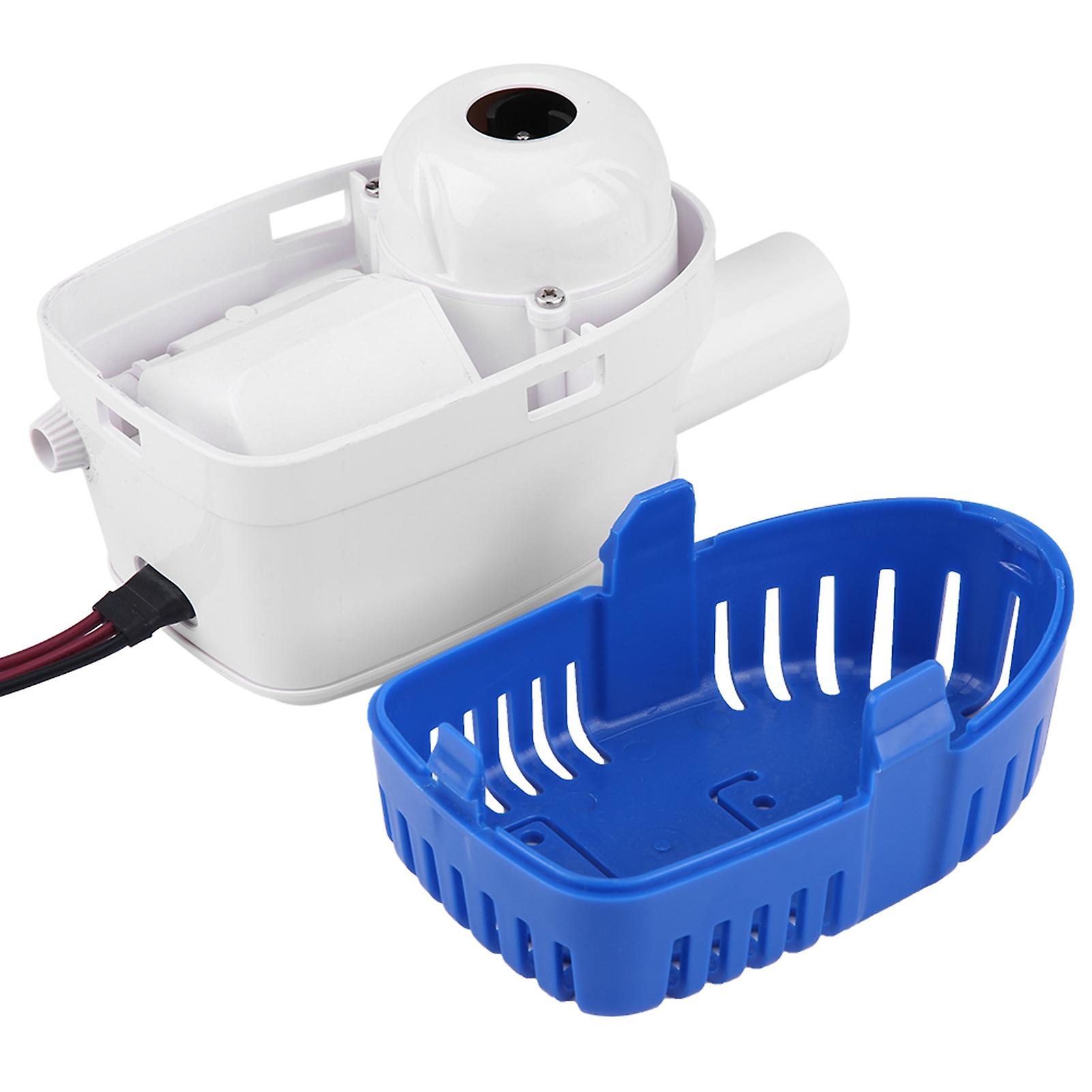 1100gph Boat 12v Marine Automatic Submersible Bilge Water Pump Fully Auto Float Switch Internal