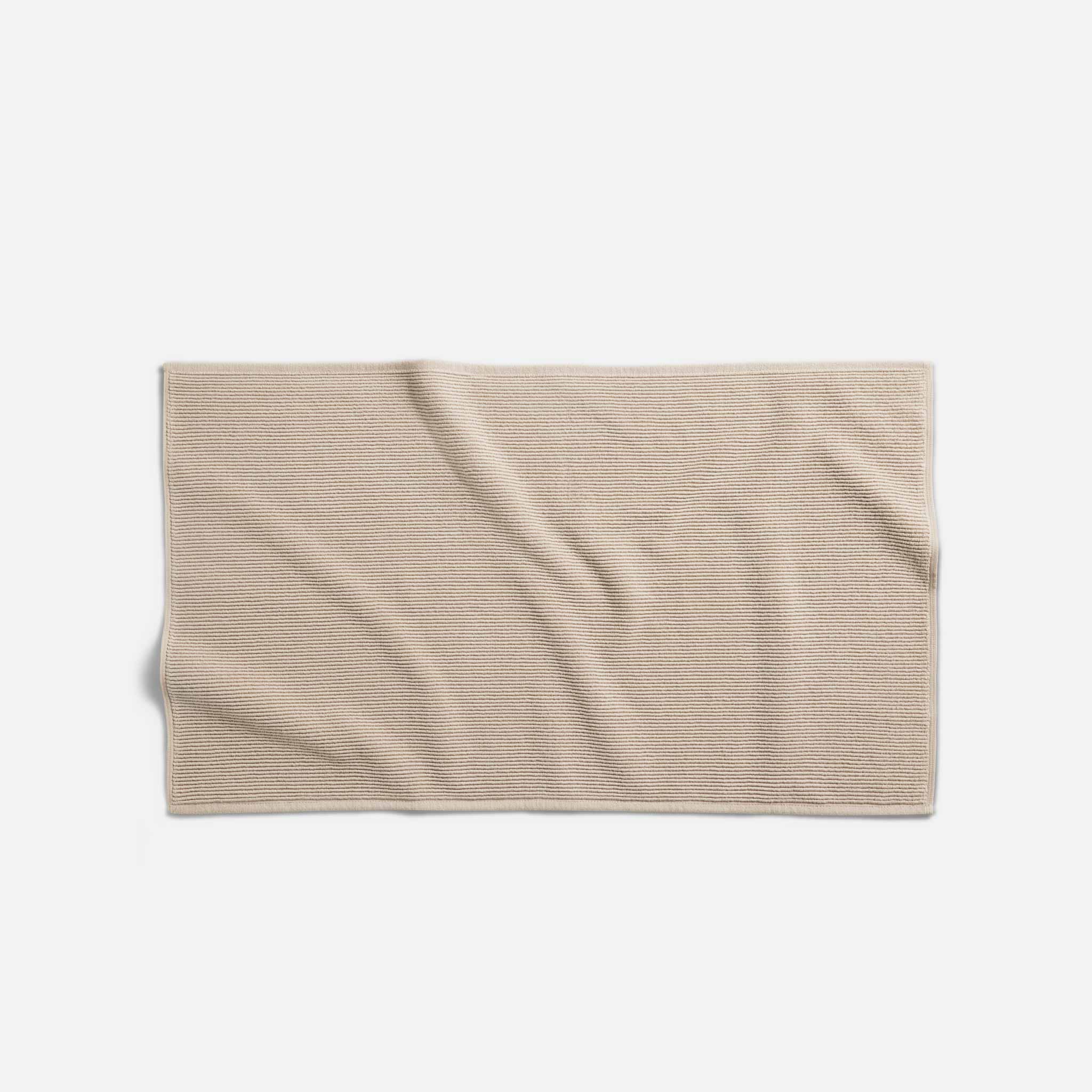 Organic Ribbed Bath Mat - Last Call