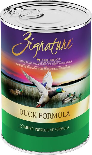 Zignature Duck Limited Ingredient Formula Canned Dog Food