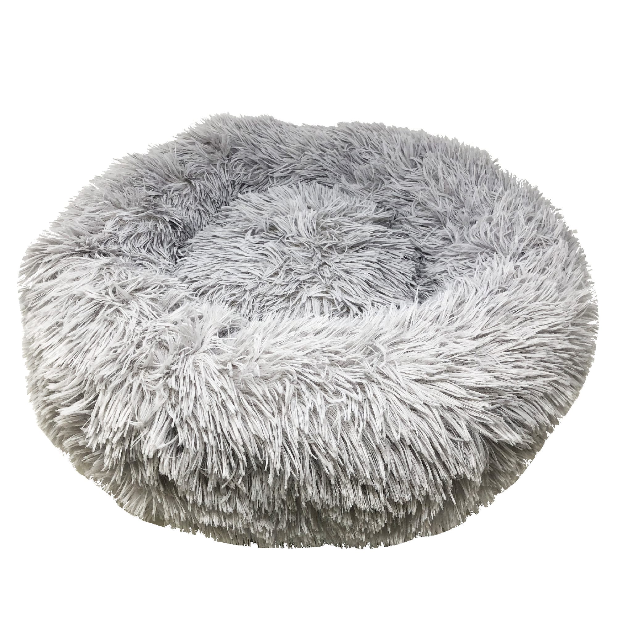 Pet Life Nestler High-Grade Plush and Soft Rounded Dog Bed， 19.68