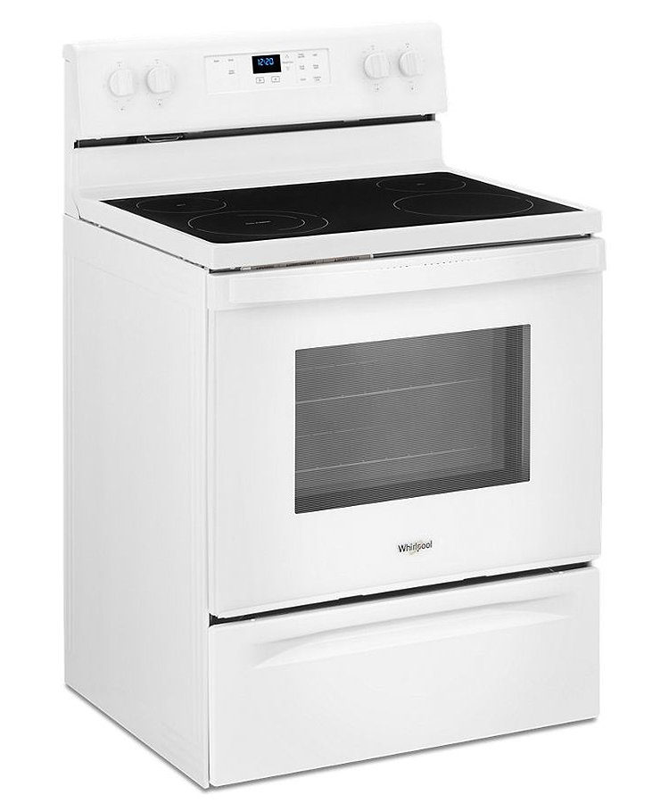 Whirlpool 5.3 Cu. Ft. White Electric Range With Keep Warm Setting