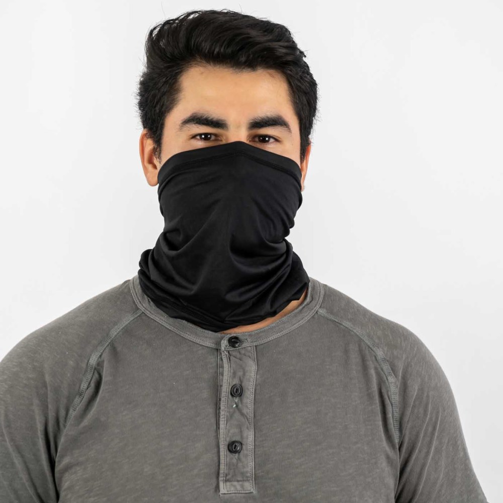 Mobile Cooling Cooling Neck Gaiter Unisex Black ;