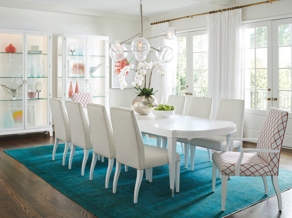 Darien Upholstered Side Chair   Transitional   Dining Chairs   by Lexington Home Brands  Houzz