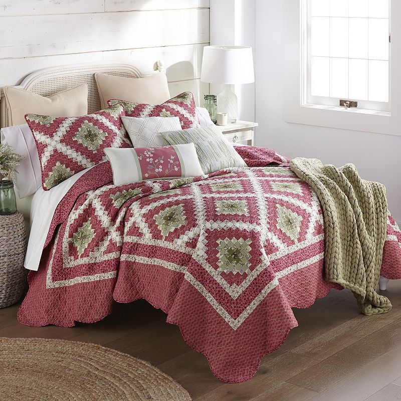 Donna Sharp Sweet Melon Quilt Set with Shams