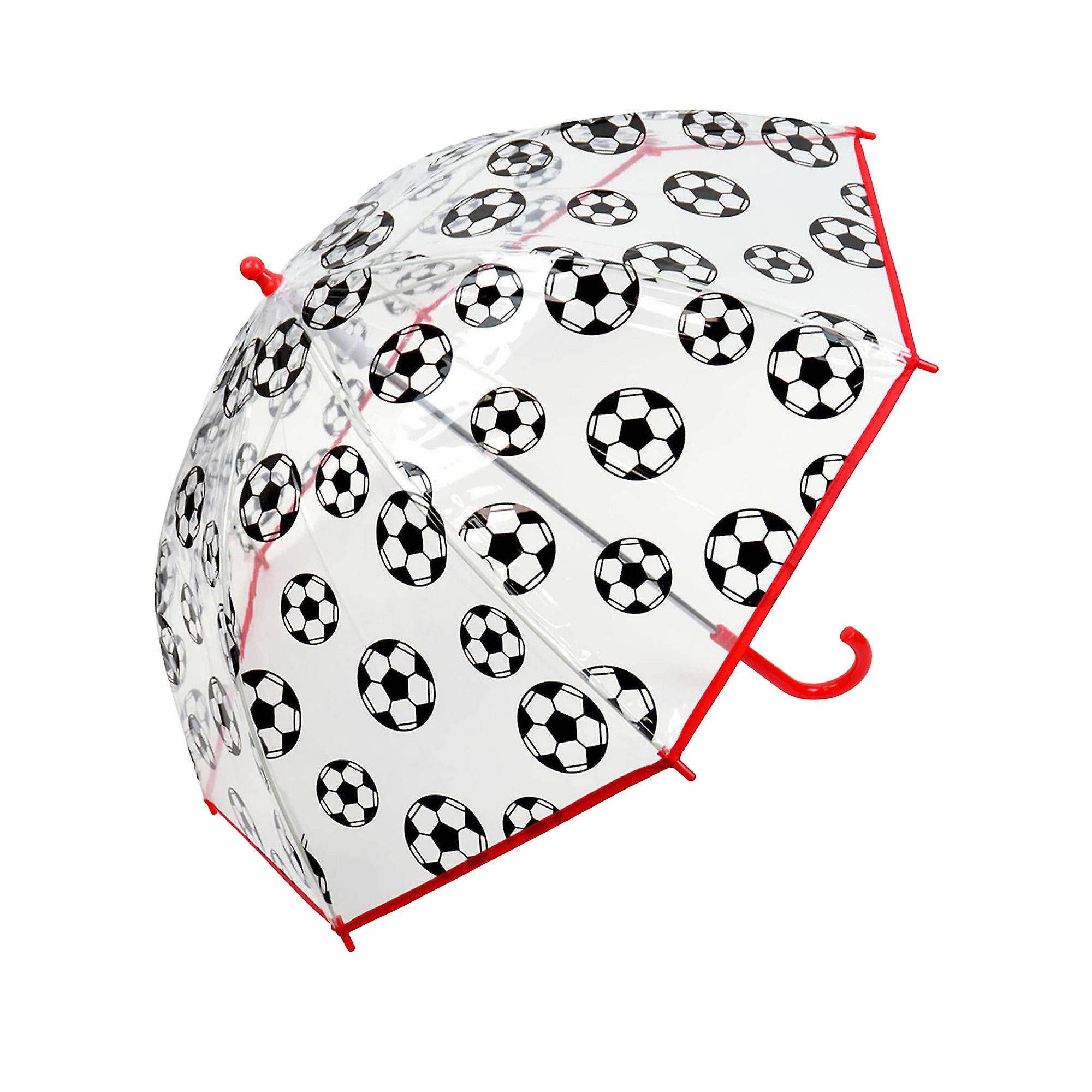 Drizzles Childrens/Kids Football Dome Umbrella