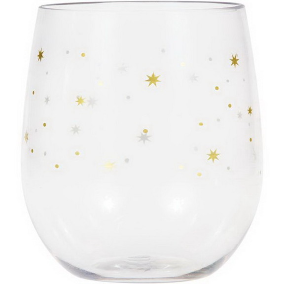 Creative Converting 336729  Plastic Stemless Wine ...