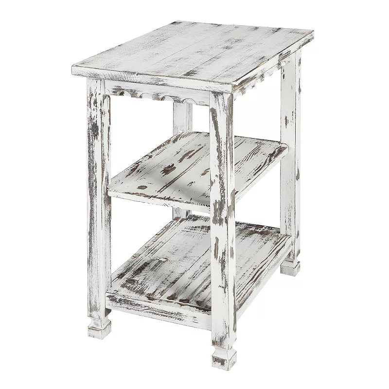 Alaterre Furniture Country Cottage 2-Shelf End Table