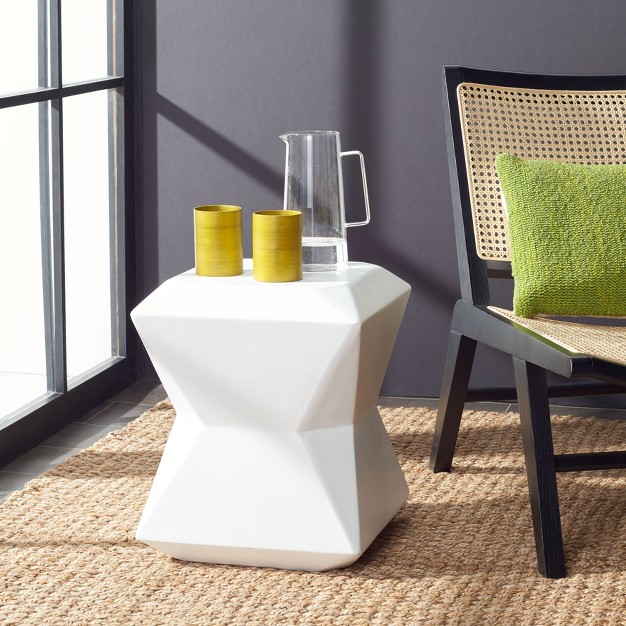 Conan Concrete Accent Stool Safavieh