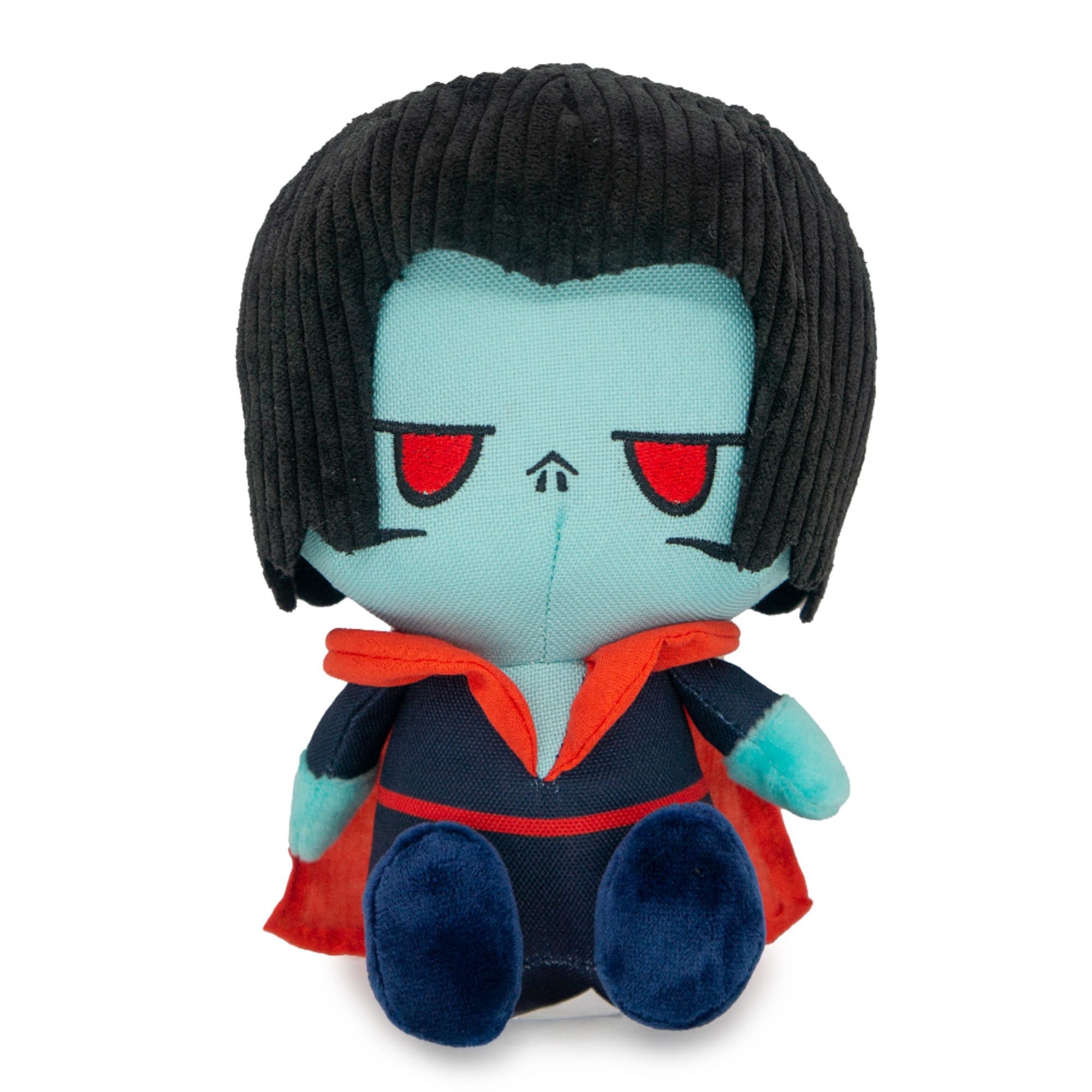 Buckle-Down Marvel Comics Morbius The Living Vampire Full Body Sitting Pose Plush Squeaker Dog Toy， Small