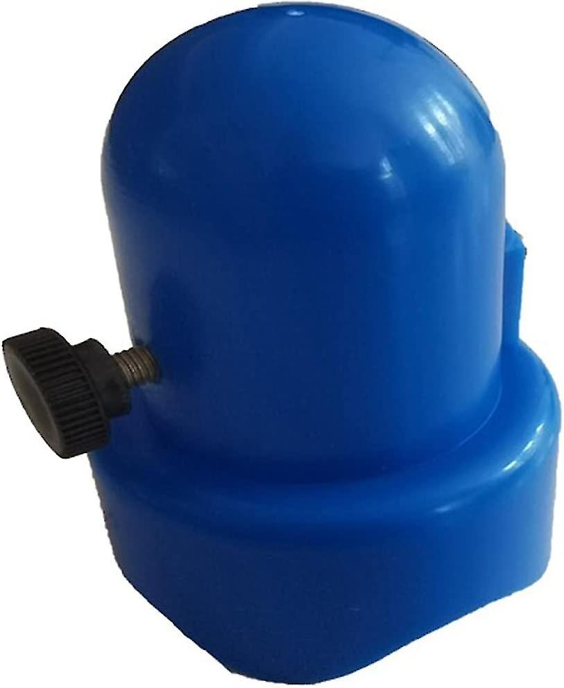 Trampoline End Caps - Blue Safety Net For Jumping Bed Post - Post Cap With Screws(6 Pcs)