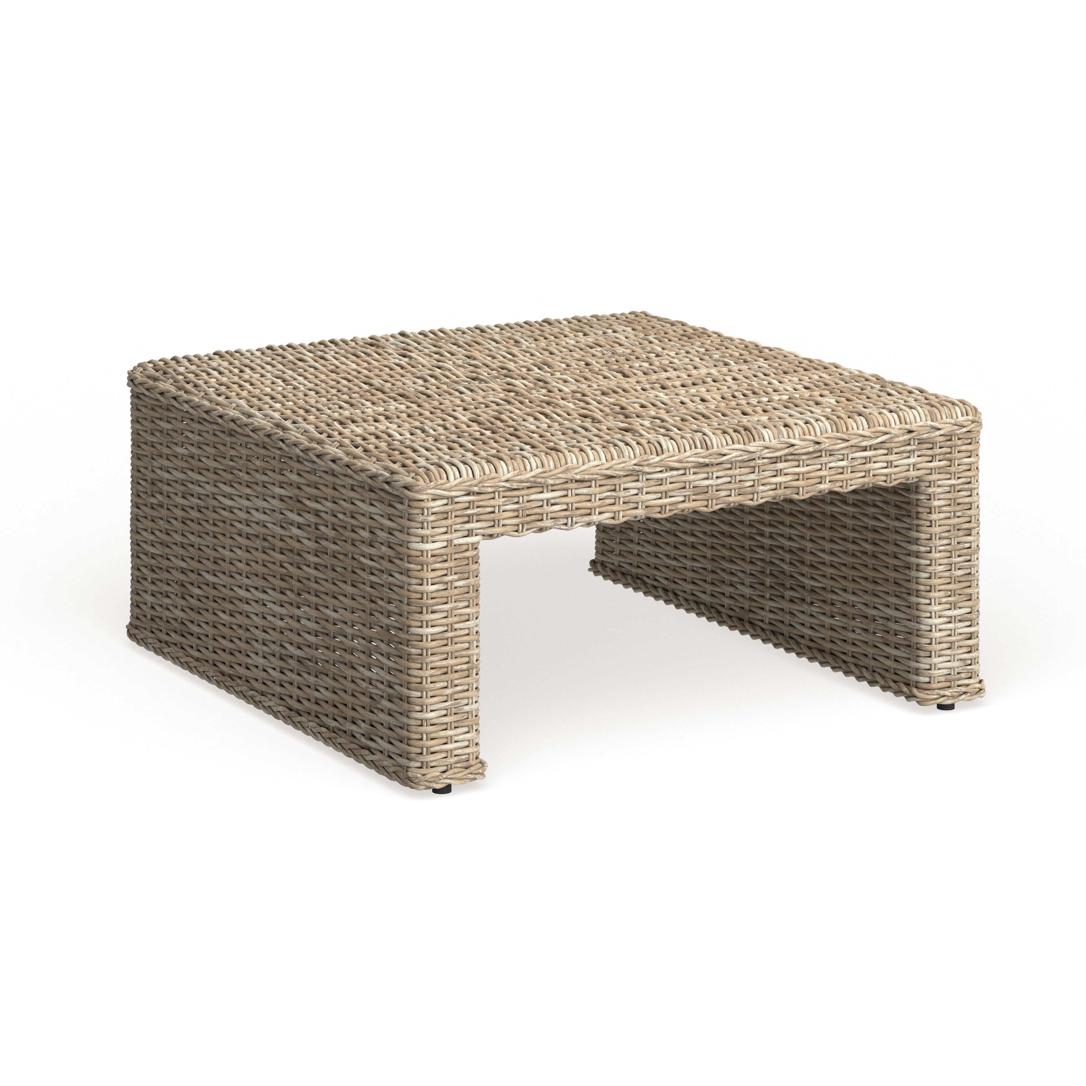 SAFAVIEH Persis Natural Rattan Table - 39.3