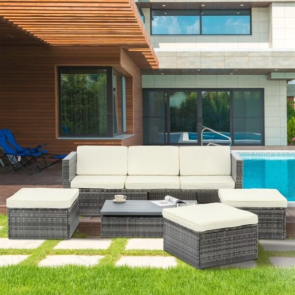 Outdoor Furniture With Plywood Coffee Table，with lift TOP Coffee Table