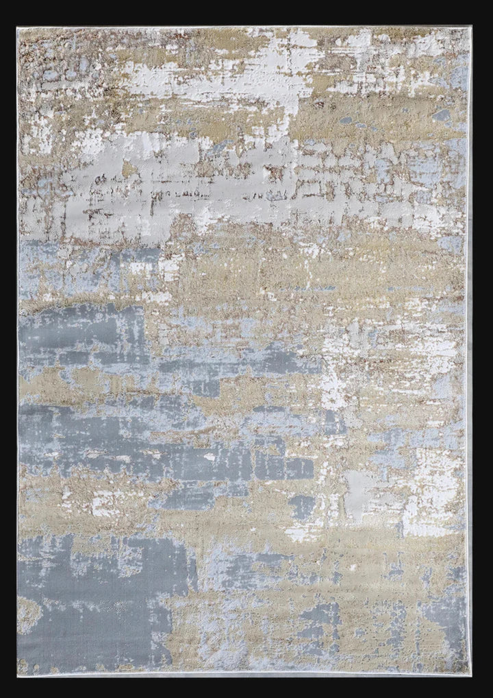 Maximus 185 Beige/Gold Viscose - Rug