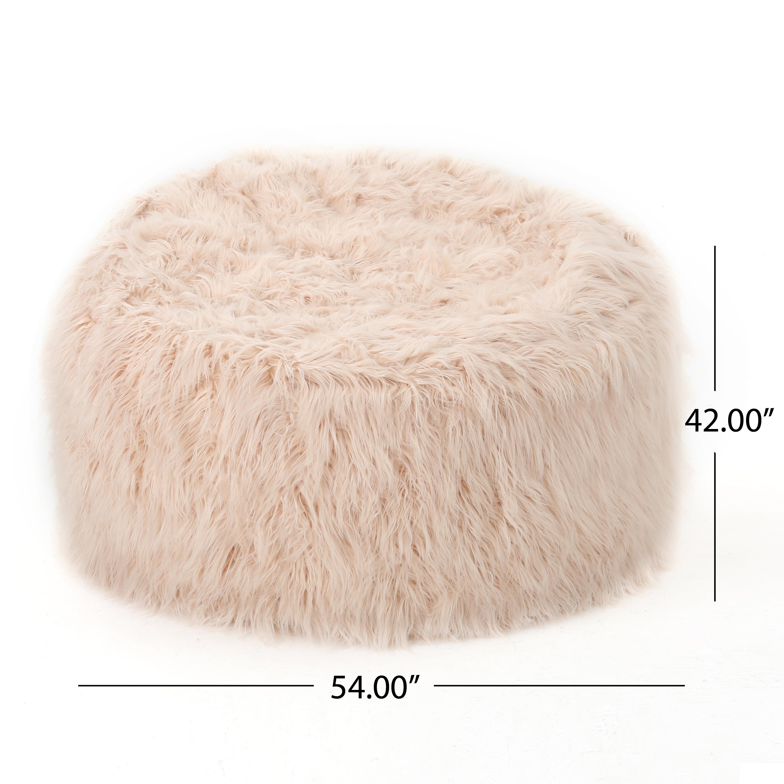 Lycus Faux Fur Bean Bag Chair