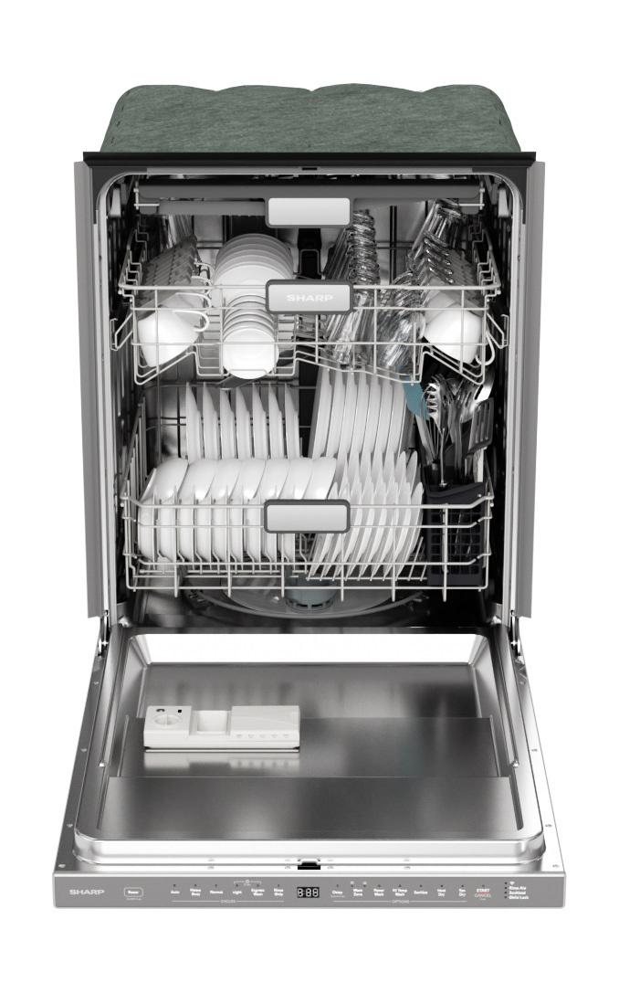 Sharp SDW6767HS Sharp 24 In. Slide-In Smart Dishwasher