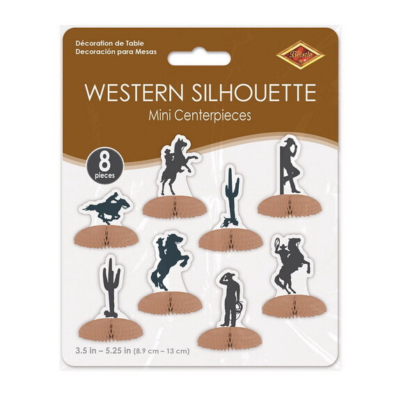 Beistle 53806 Western Silhouette Mini Centerpieces...