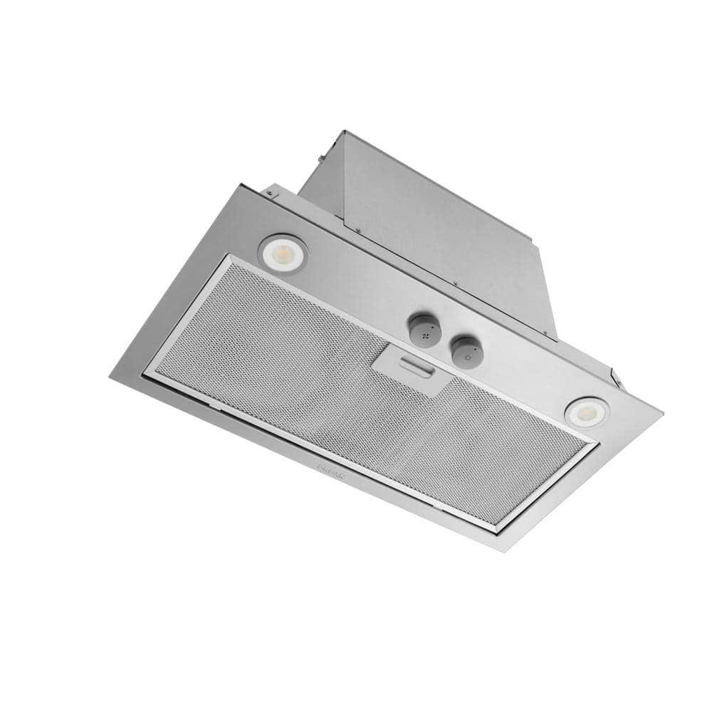 BroanNuTone PM Series 21 in 450 Max Blower CFM Powerpack Insert for Custom Range Hood with LED Light in Stainless Steel