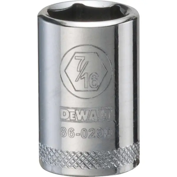 DEWALT 6 Point 1/4 Drive Socket 7/32 SAE