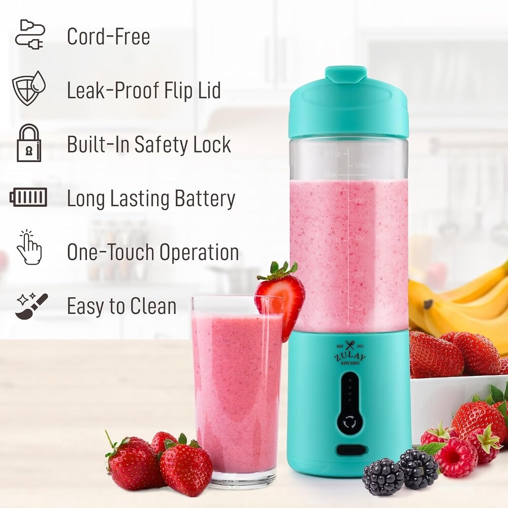 Zulay Kitchen 18oz Personal Blenders that Crush Ice