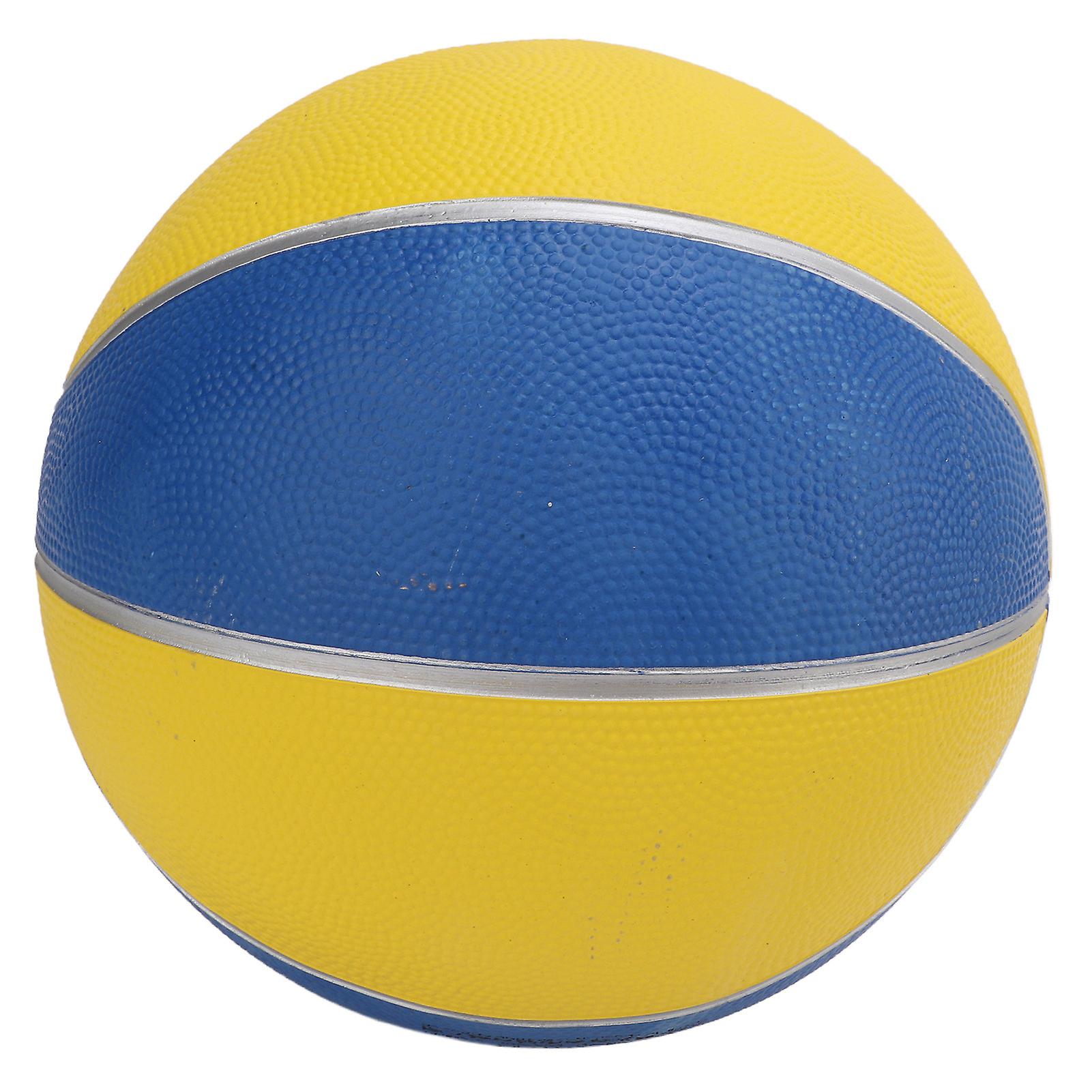 Rubber Basketball Size 5 Indoor Outdoor Training Game And Play Basketball For Kidsblue+yellow