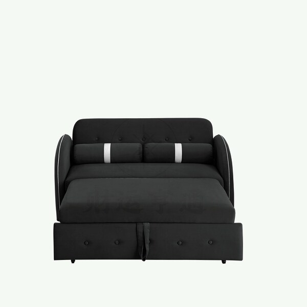 2 Seater Loveseats Sofa Couch with side pockets