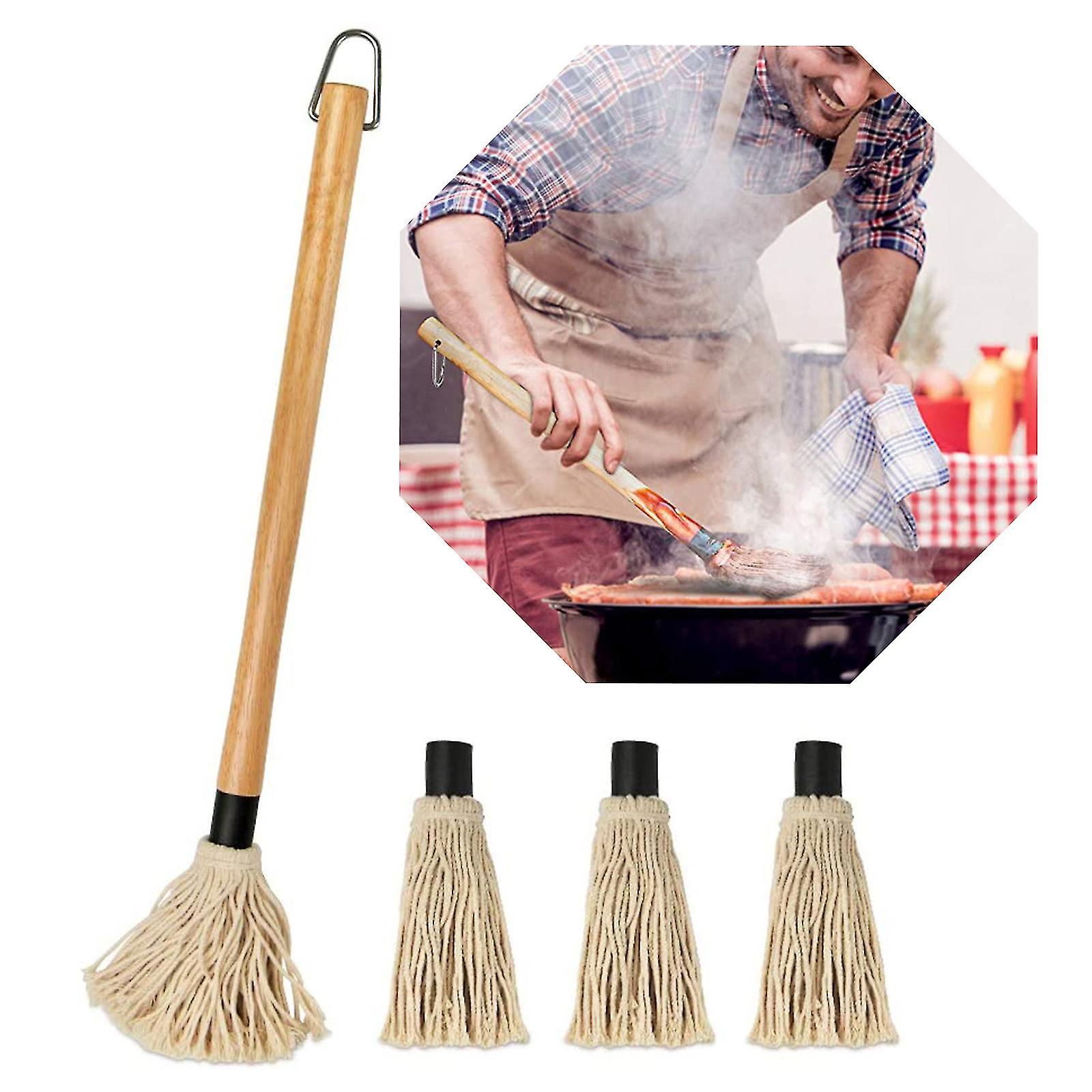 Bbq Basting Mops 18 Inch Grill Basting Brush With