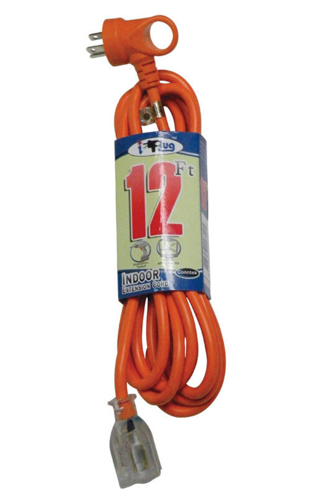 CORD 12FT I-PLUG LIGHTED