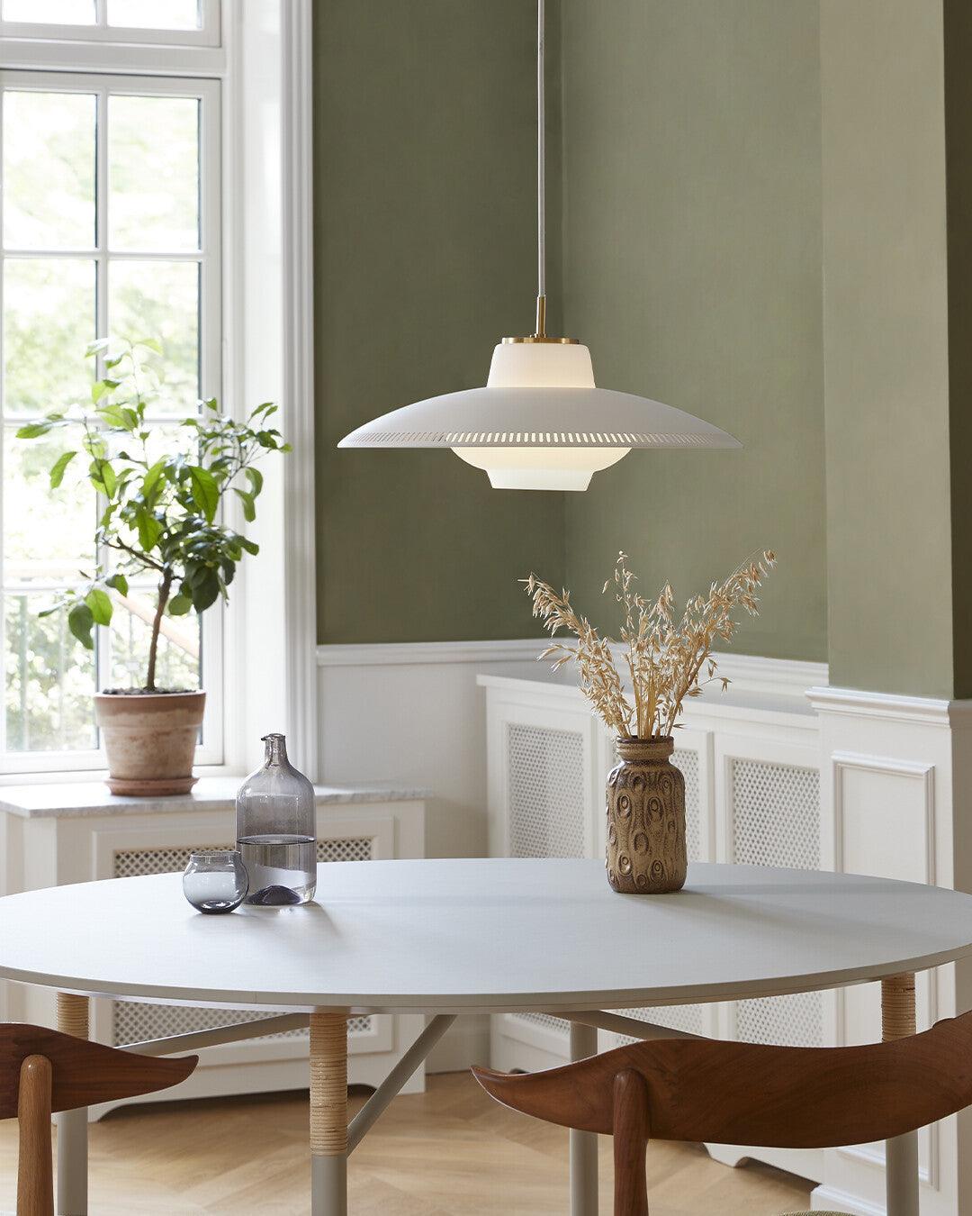 Opal Shade Pendant Lamp