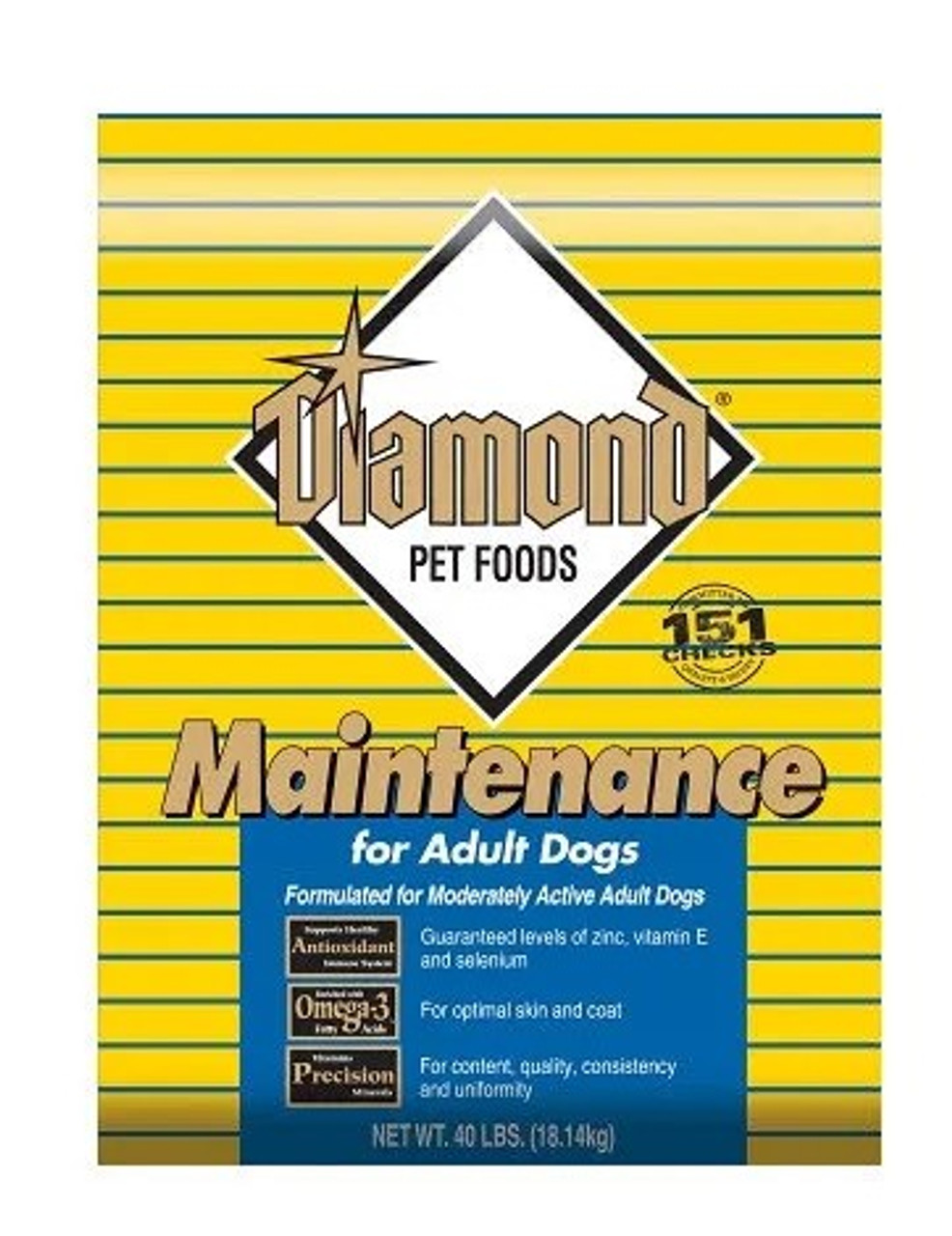 Diamond Maintenance Dog Food， 50 Pounds