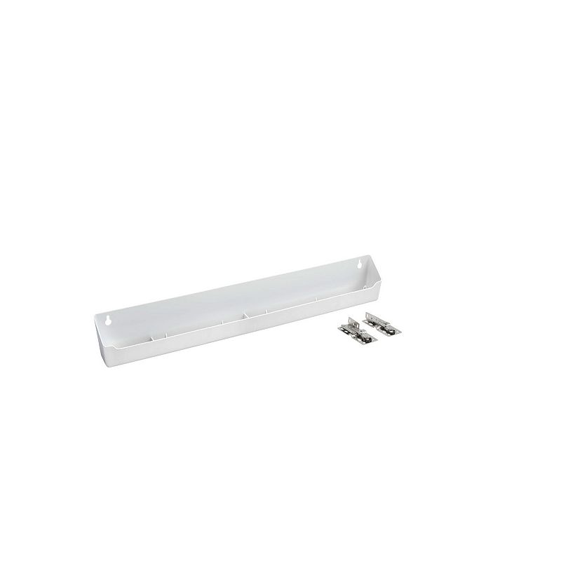 Rev-A-Shelf 22 Inch Kitchen Tip-Out Try Polymer， Plastic， White， LD-6591-22-11-1