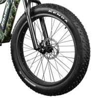 Rambo Roamer 750Watt Mid Drive Motor Fat Tire Electric Hunting Bike For Steep Hills