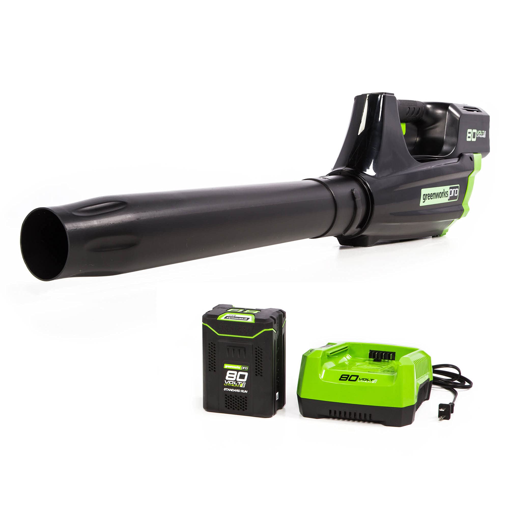 80V 500 CFM Leaf Blower  Battery | Greenworks Tools