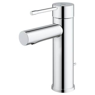 GROHE Essence New Single Hole Single-Handle 1.2 GPM Bathroom Faucet in StarLight Chrome 3221600A