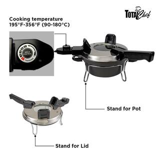 Total Chef Czech Cooker Electric Oven Classic European Multicooker with Adjustable Temperature TCCZ02SN