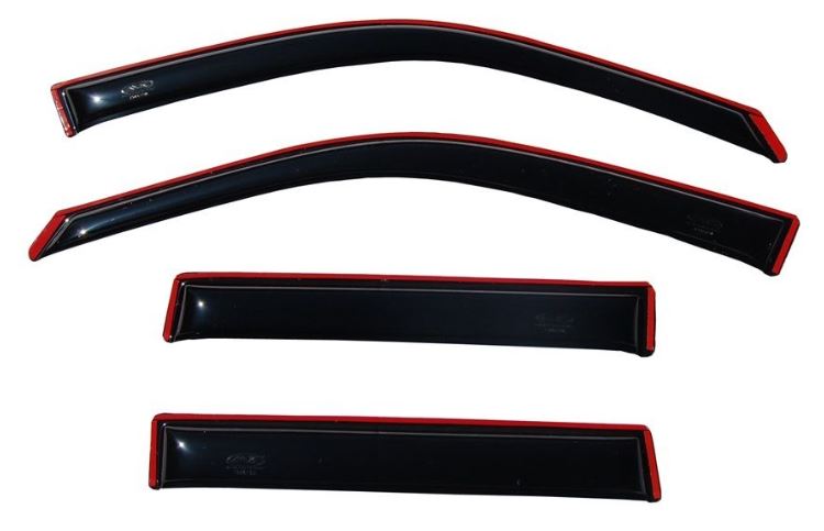 Auto Ventshade AVS 194452 In-Channel Ventvisor Side Window Deflector， 4-Piece Set for 2018-2020 Honda Odyssey