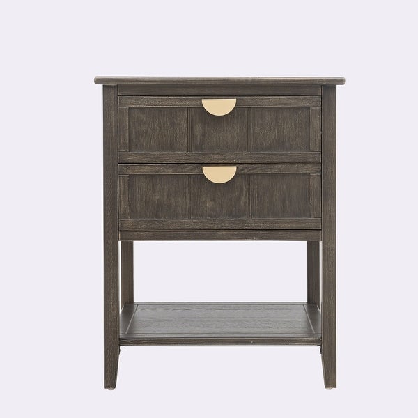 2 Drawer Side table