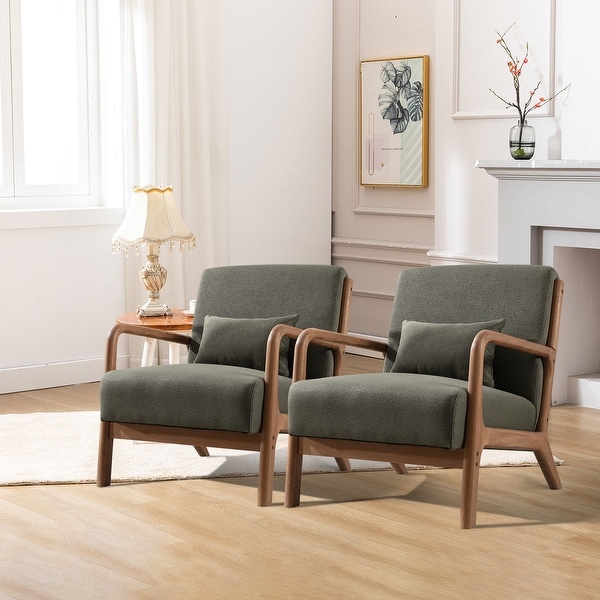 Aston Modern Solid wood Accent Chair