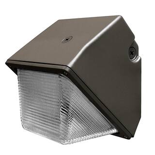 Feit Electric 30-Watt Integrated LED Bronze Dusk to Dawn Photocell Sensor Commercial Security Outdoor Wall Pack Light 5000K 2-Pack S8.5CWPK850BZ2