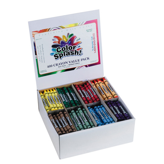 Color Splash! Crayons PlusPack   8 Colors