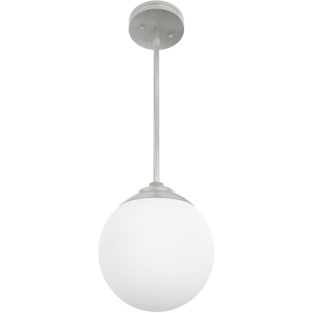 Hepburn White Cased Glass Mini Pendant Ceiling Light Fixture Hunter Fan