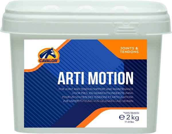 Cavalor Arti Motion Hip and Joint Support Powder Horse Supplement， 4.41-lb tub