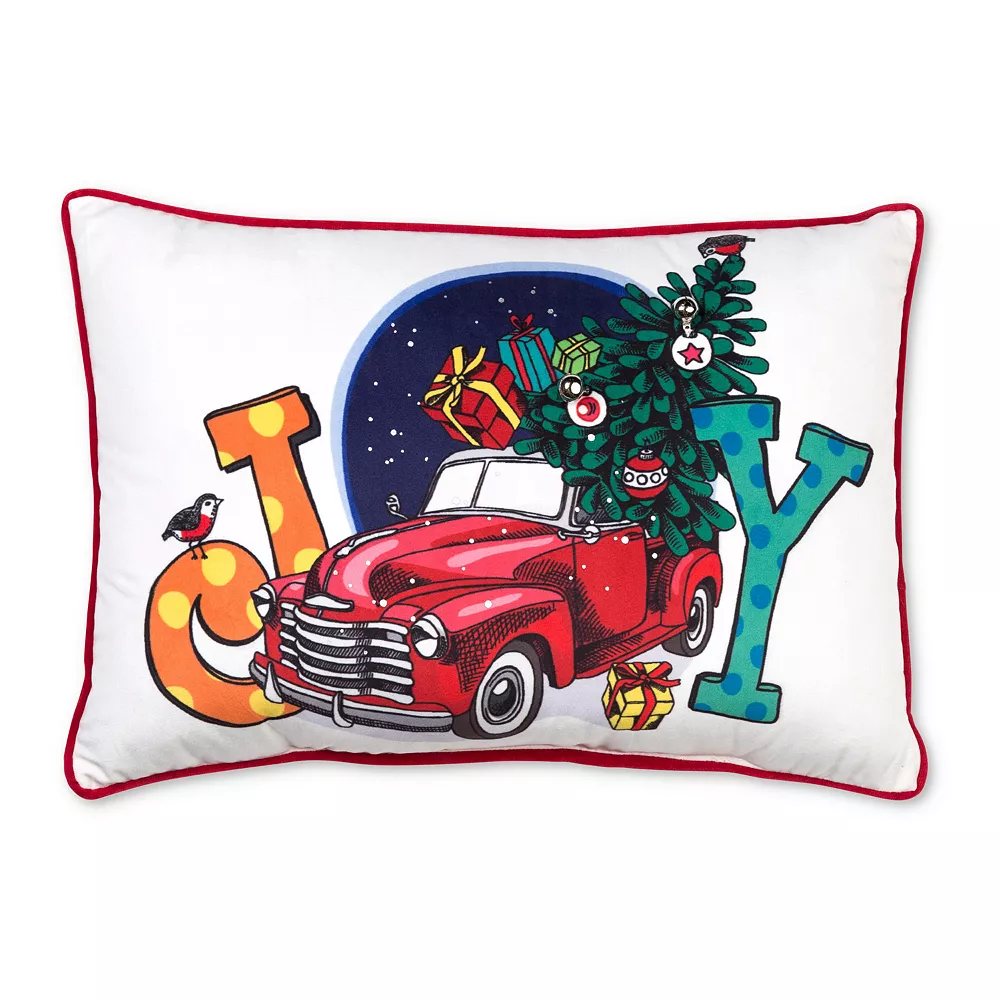 Holiday Joy Toss Pillow