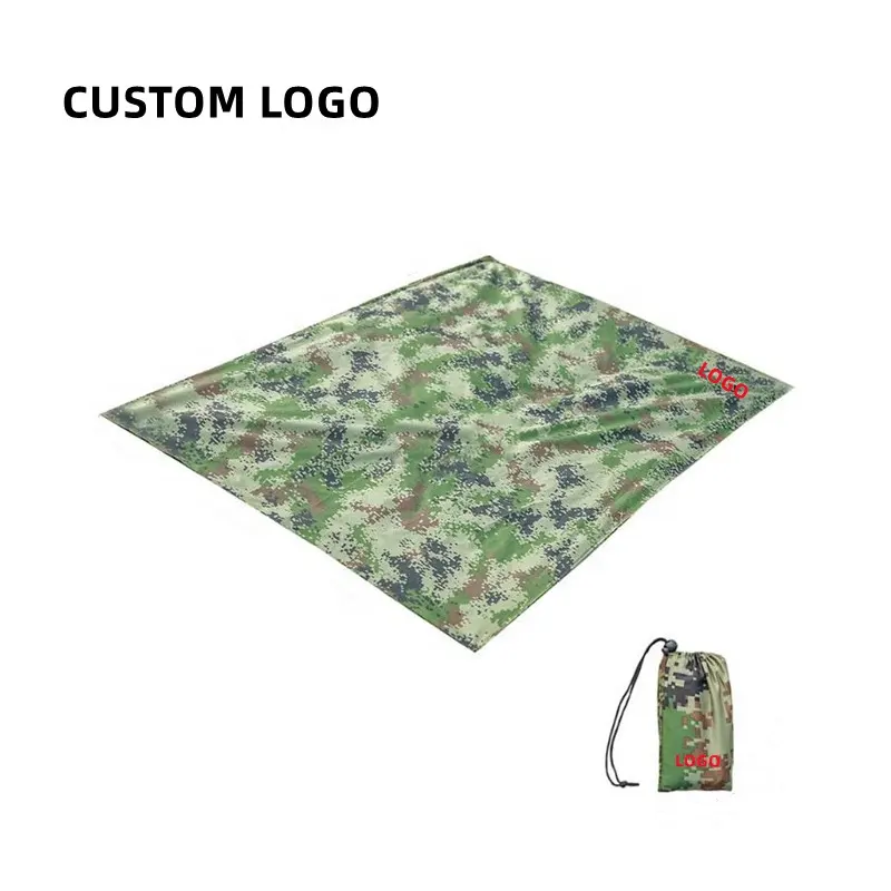 100*145cm Wholesale Waterproof Beach Blanket Foldable Multifunction Outdoor Ultralight Hiking Picnic Camping Mat