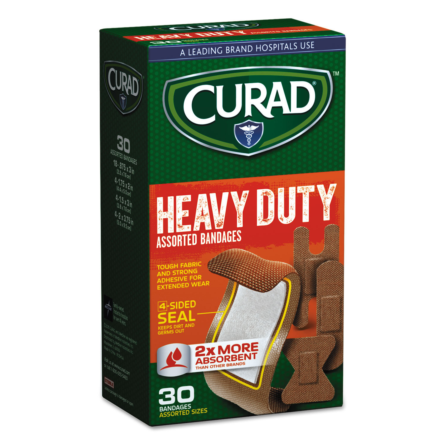 Heavy Duty Bandages by Curadandreg; MIICUR14924RB