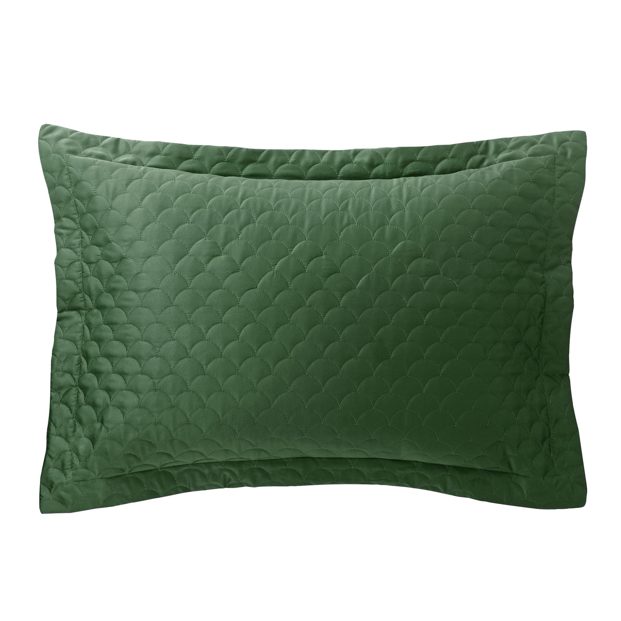 Nikki Chu King Dark Ivy Quilted Sham