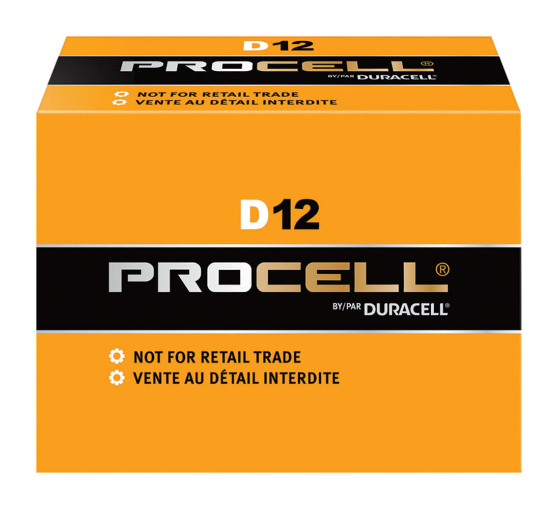 BATTERY ALKALINE D 12PK