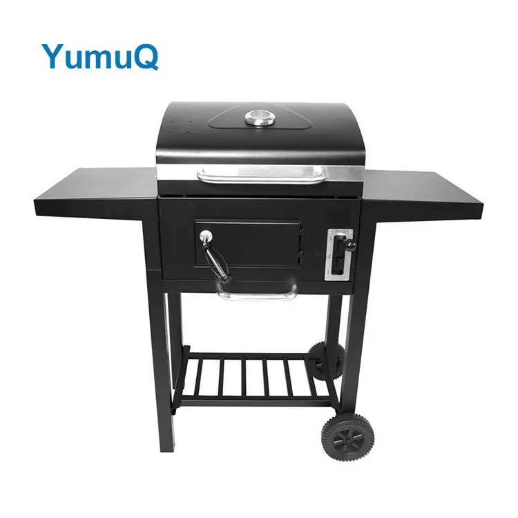 YumuQ 109cm Stainless Steel High Quality BBQ Charcoal Grillplancha Outdoor For Camping Picnic Hiking