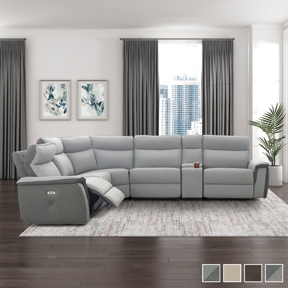 Blythe Power Modular Reclining Sectional Sofa